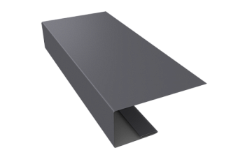 J-Профиль 18мм Grand Line 0,5 Satin с пленкой RAL 7004 сигнальный серый (3м)