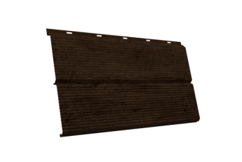 ЭкоБрус 0,345 Gofr Grand Line 0,45 Print Elite с пленкой Antique Wood TwinColor