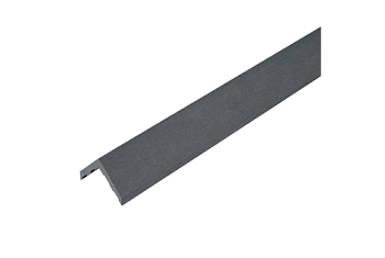 Профиль угловой CM Cladding 2000х70х70х10мм ebony (эбен)