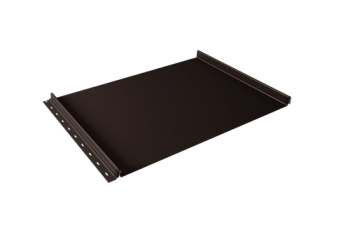 Кликфальц Grand Line 0,7 PE с пленкой на замках RAL 8017 шоколад