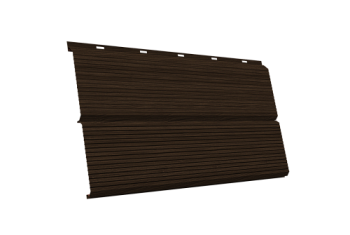 ЭкоБрус 0,345 Gofr Grand Line 0,45 Print Elite Coffee Wood TwinColor