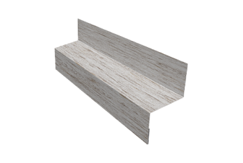 Отлив межэтажный 35 Grand Line 0,45 Print Elite Snow Wood TwinColor (2м)