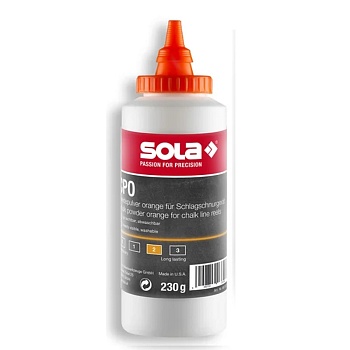 Порошок меловый SOLA 66152701 (оранжевый) 230 г