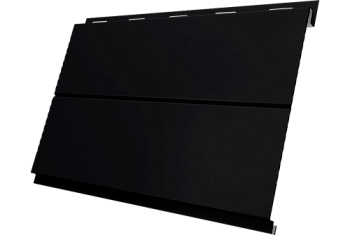 Вертикаль 0,2 line Grand Line 0,5 Satin Matt TX с пленкой RAL 9005 черный