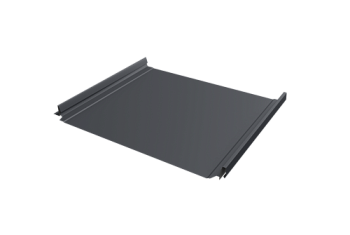 Кликфальц Pro Grand Line 0,45 Drap TR с пленкой на замках RAL 7024 мокрый асфальт