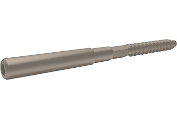 Шуруп-шпилька 8х160 Grand Line RAL 1035 жемчужно-белый