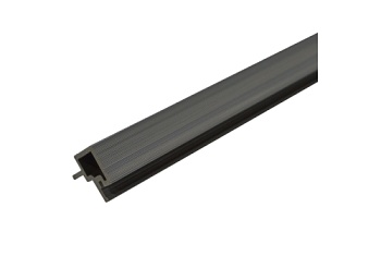 Профиль угловой CM Wall 3000х56х49мм цвет stone grey (стоун грэй)