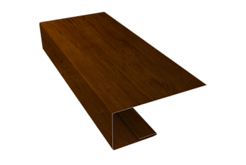 J-Профиль 18мм Grand Line 0,45 Print-Double Premium Golden Wood Intense F (3м)