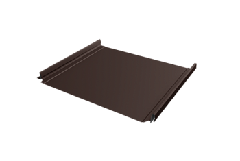 Кликфальц Pro Grand Line 0,5 Satin с пленкой на замках RAL 8017 шоколад