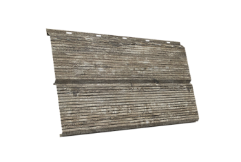 ЭкоБрус 0,345 Gofr Grand Line 0,45 Print Elite с пленкой Nordic Wood TwinColor