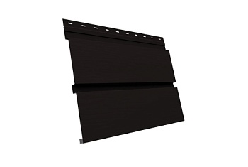 Квадро Брус 3D Grand Line 0,45 Drap с пленкой RAL 9005 черный