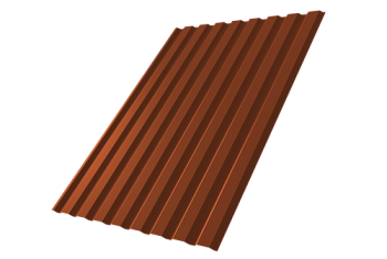 Профнастил С20A Grand Line 0,5 Satin RAL 3009 оксидно-красный