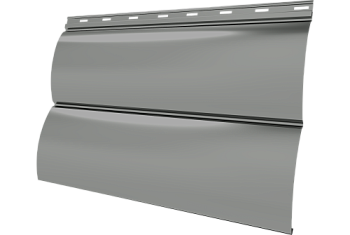 Блок-хаус new Grand Line 0,5 Satin с пленкой RAL 9006бело-алюминиевый