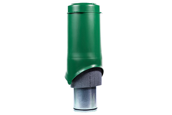 Выход вентиляции Krovent Pipe-VT 150/700 изолированный зеленый