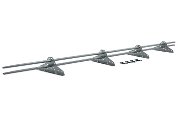 Снегозадержатель трубчатый Grand Line RAL 7004 3м