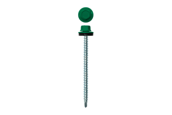 Саморез кровельный 4,8х70 (100шт) сверло №1 RAL 6029