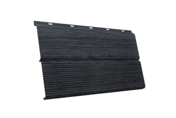 ЭкоБрус 0,345 Gofr Grand Line 0,45 Print Premium Grey Wood TwinColor